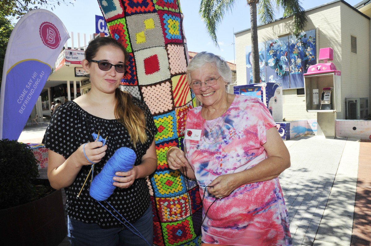 Woollen squares bring breath of fresh air