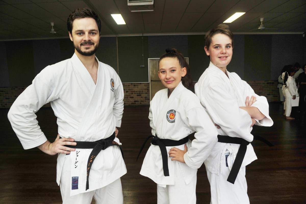 Black belts well earned
