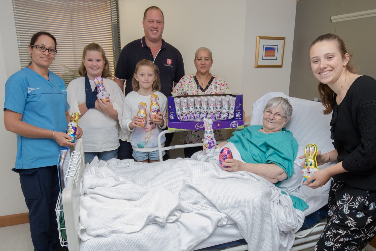 Patients receive special gift
