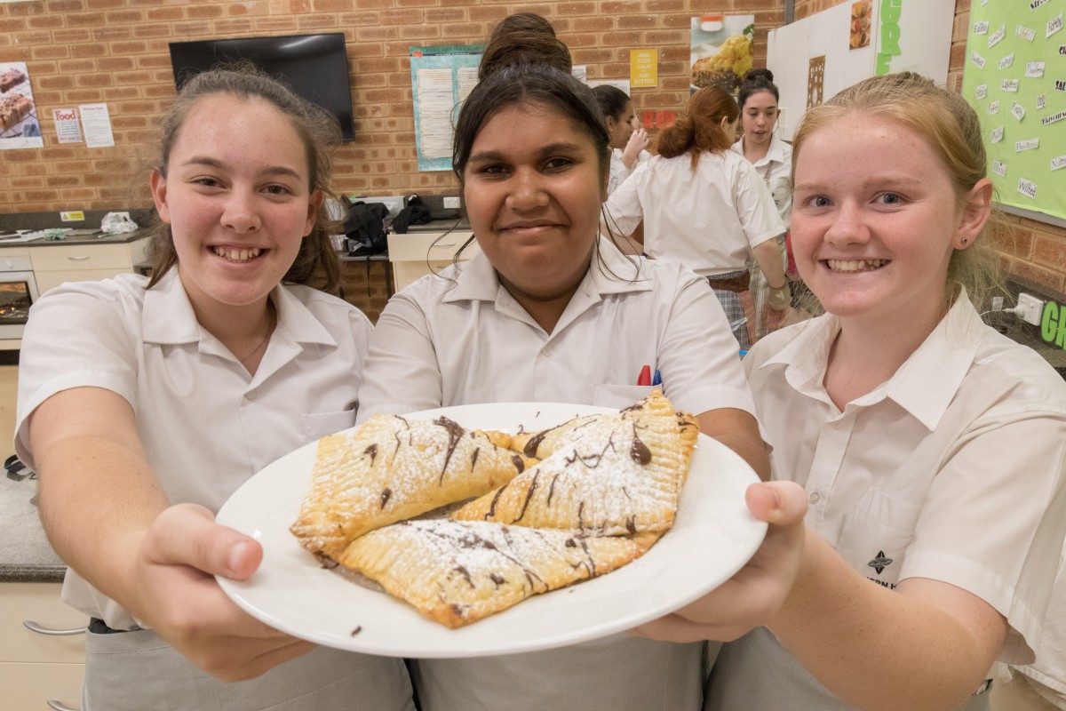 Real-life cook off a real test for students