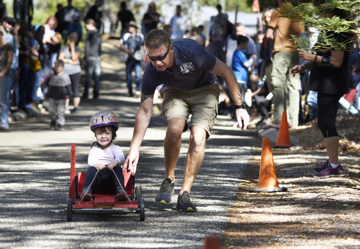 Old fashioned fun in Jarrahdale