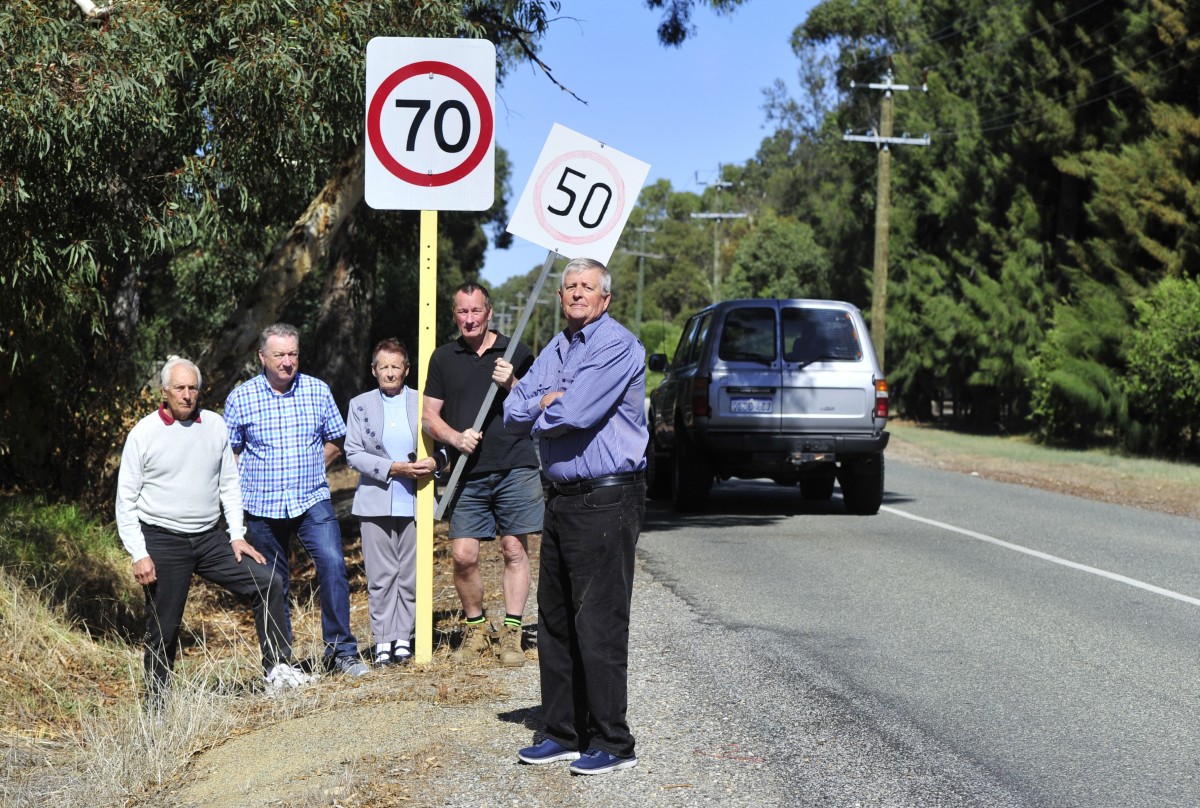 Call for speed limit change
