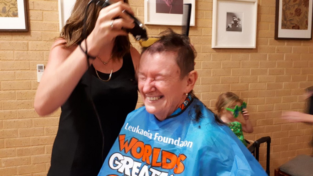 Luck of the Irish shave fundraiser
