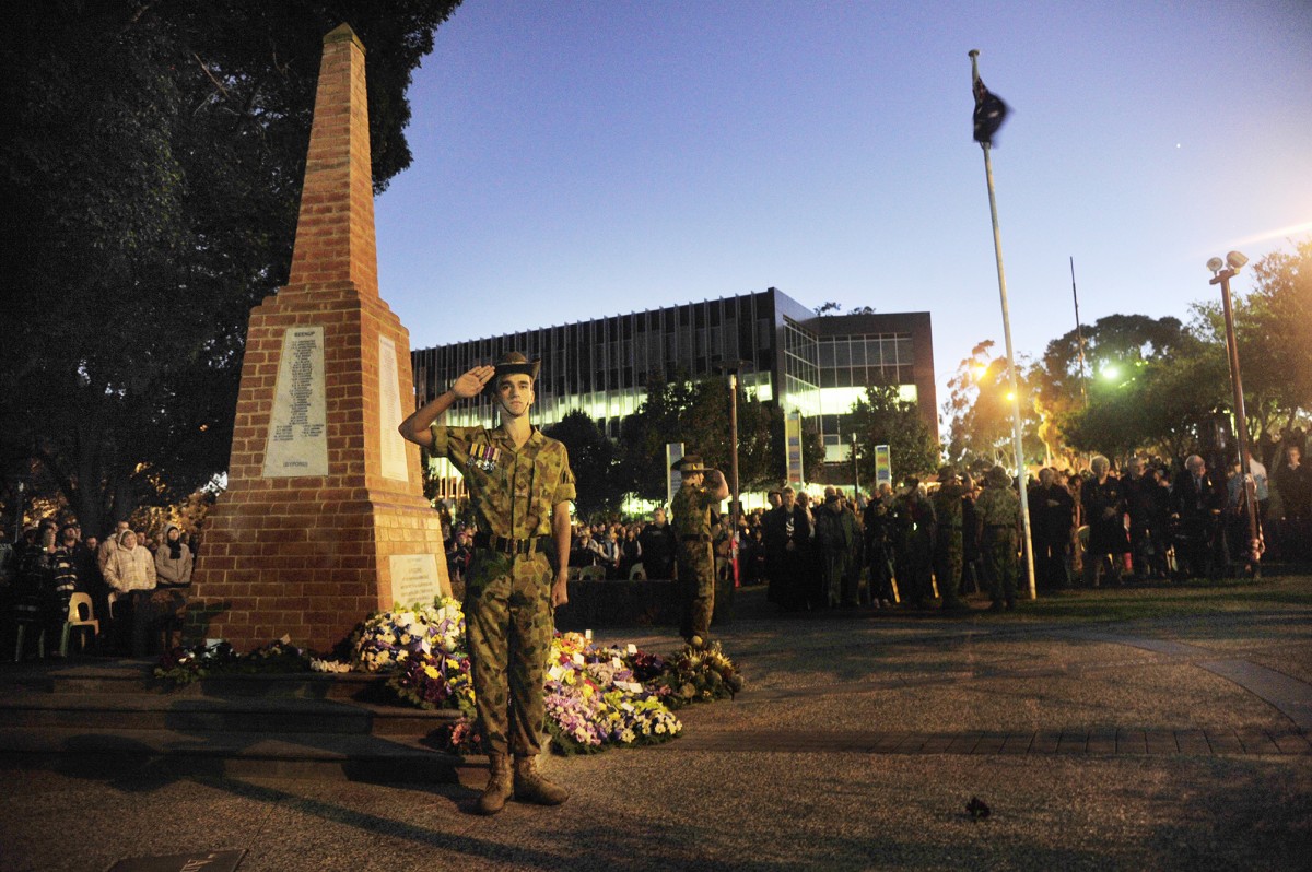 Numbers up for Armadale dawn service