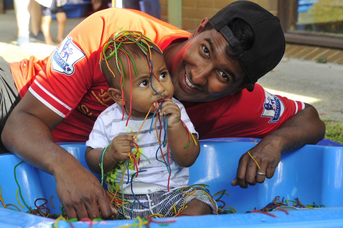 Playgroup gets messy to help secure future