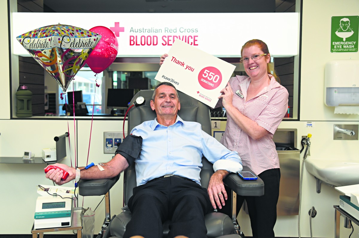 Giving is in Geoff’s blood