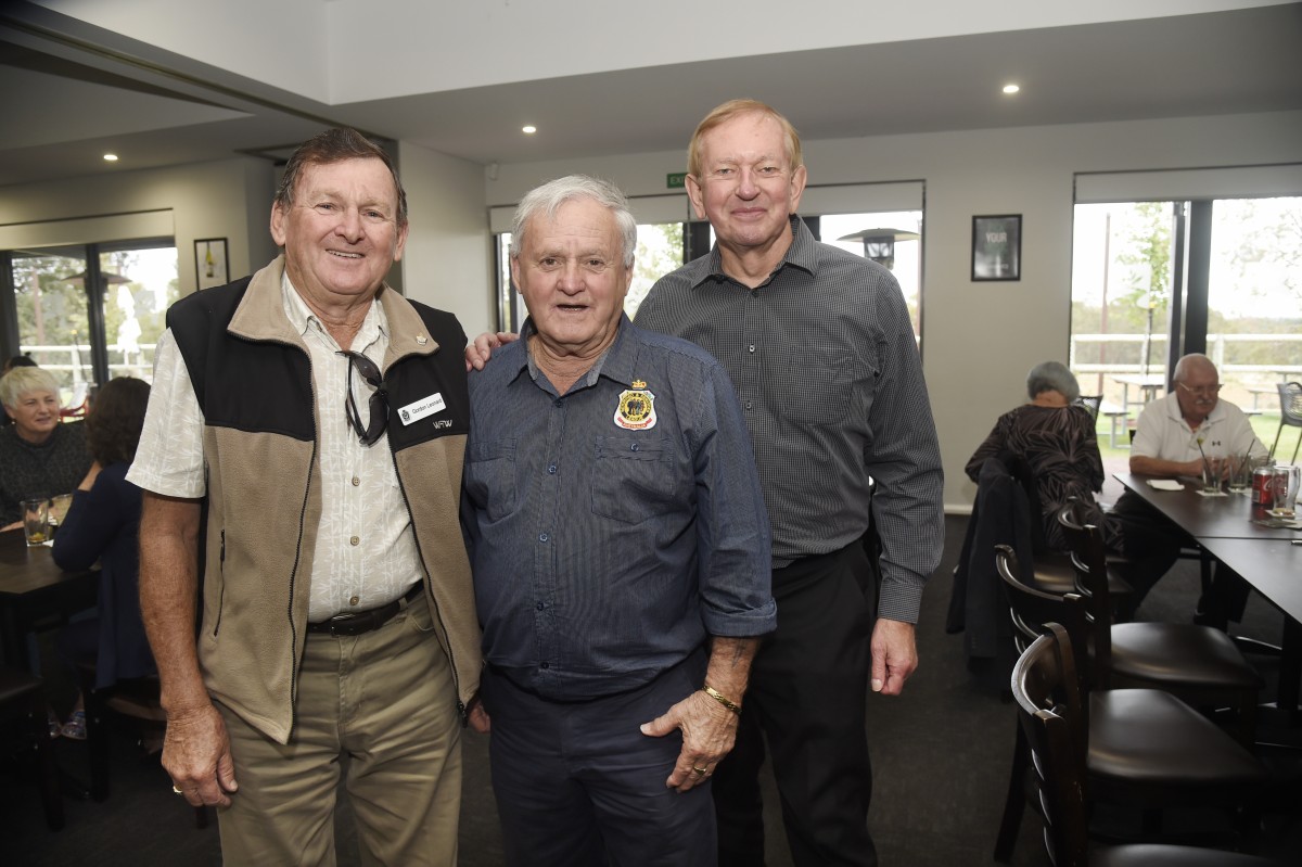 Veterans catch up for a laugh and chat