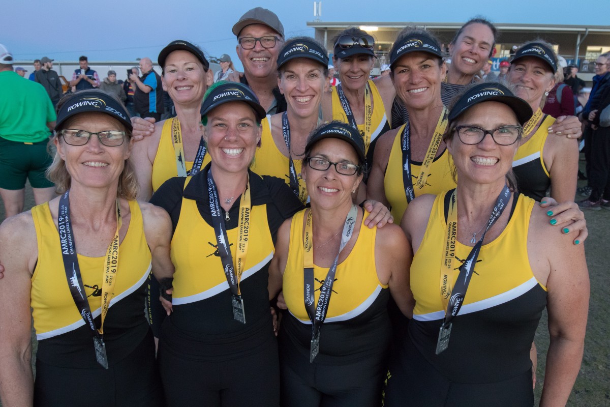 Masters hit their stride on the water