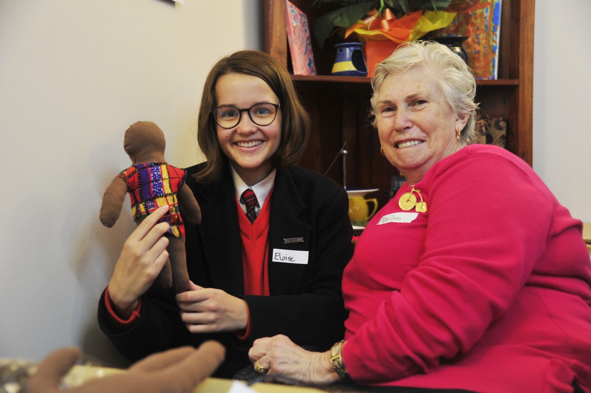 Dolls sent to South Africa with love