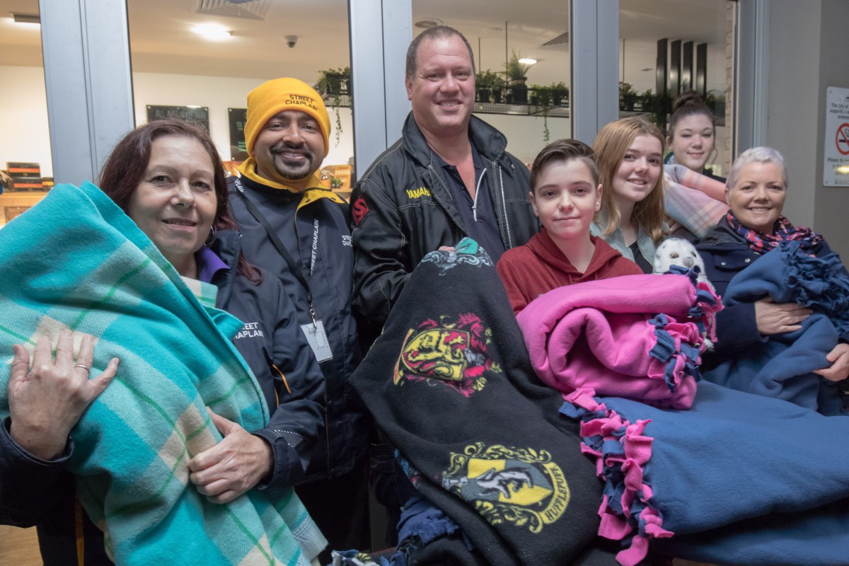 Push to help the homeless