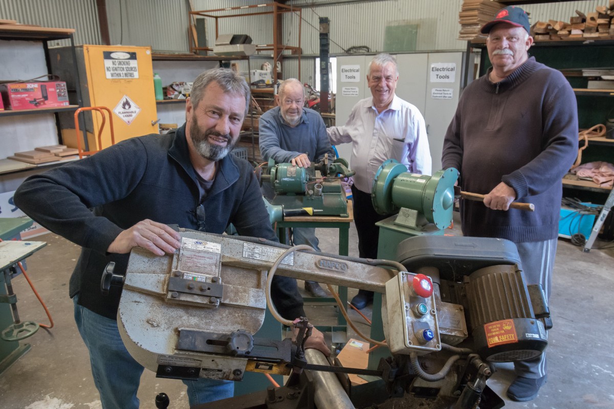 Men’s machinery boost