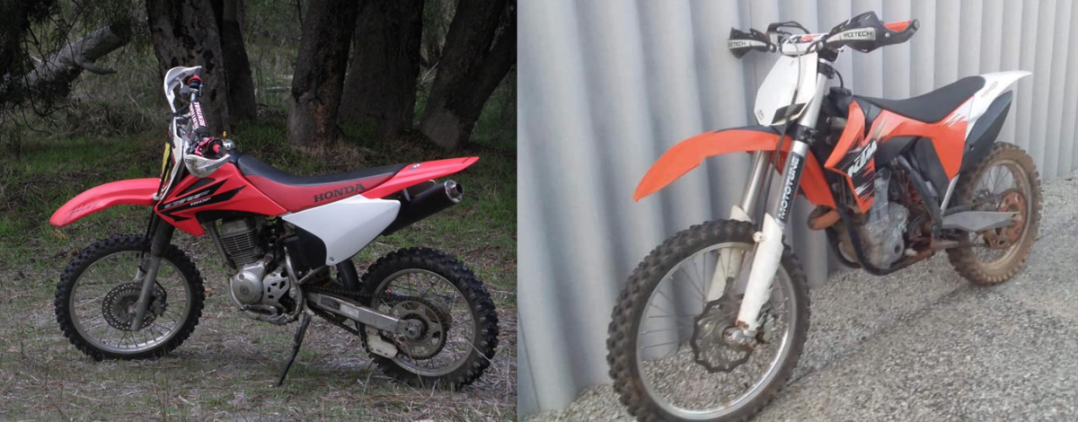 Family pleading for return of stolen bikes
