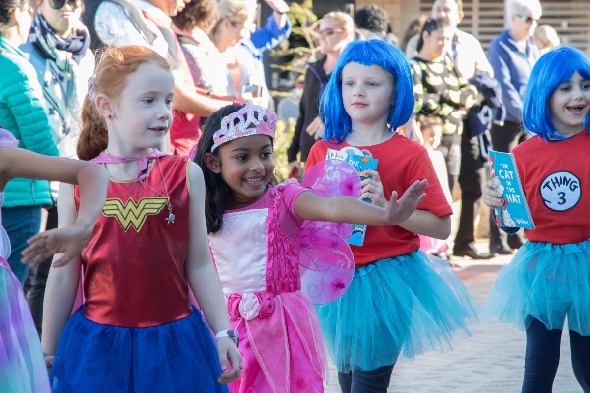 Super power fun at colourful parade