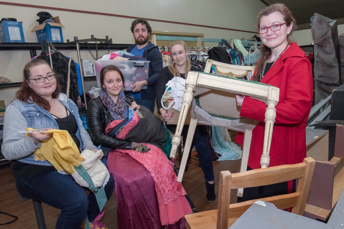 Can you help solve the theatre’s storage woes?