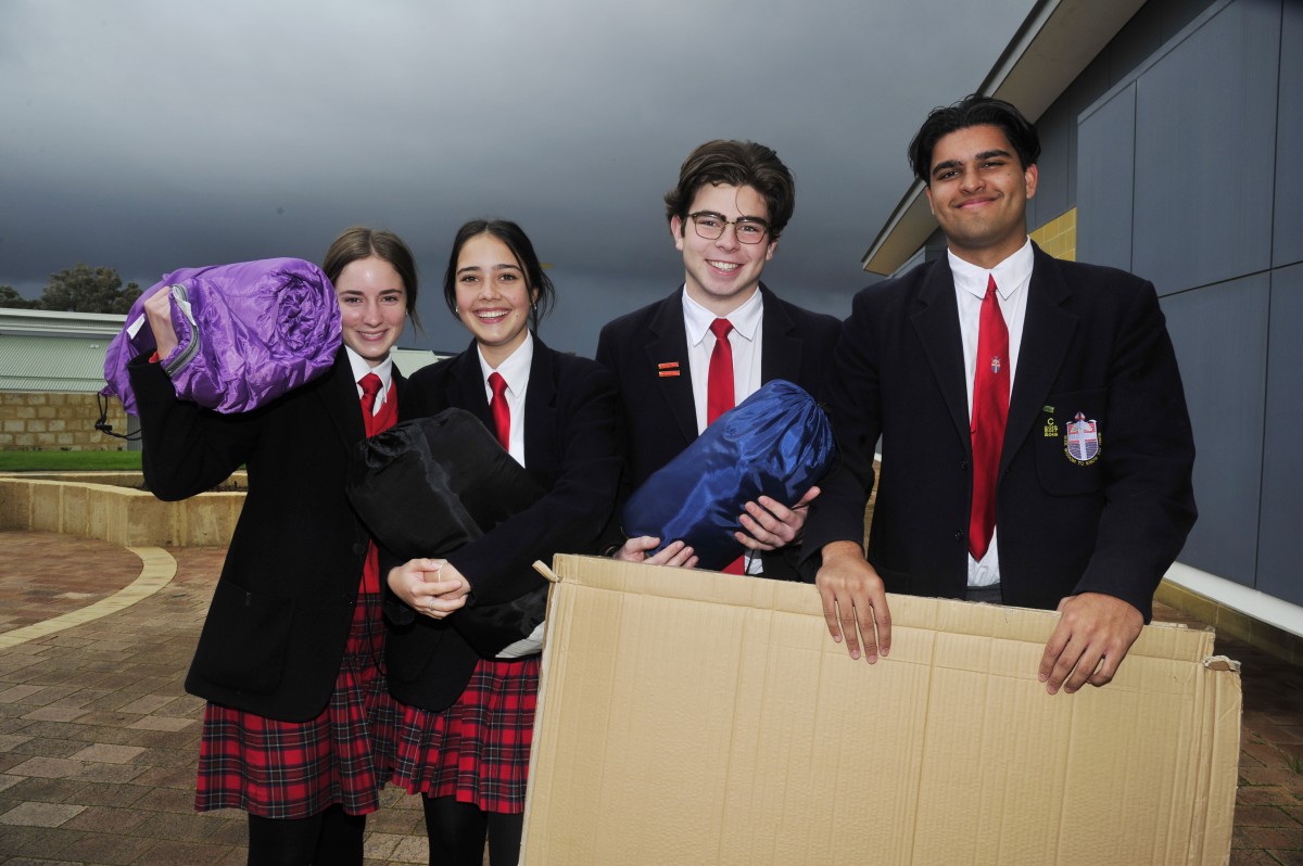 Students to rough it for a night