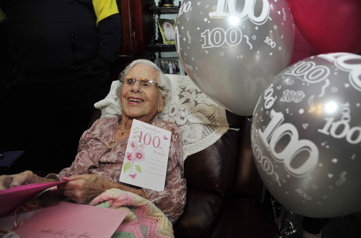 Open house party for 100th celebration