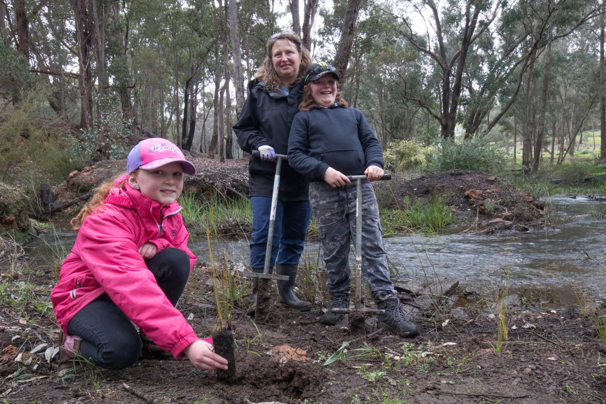 Planting day has extra special meaning