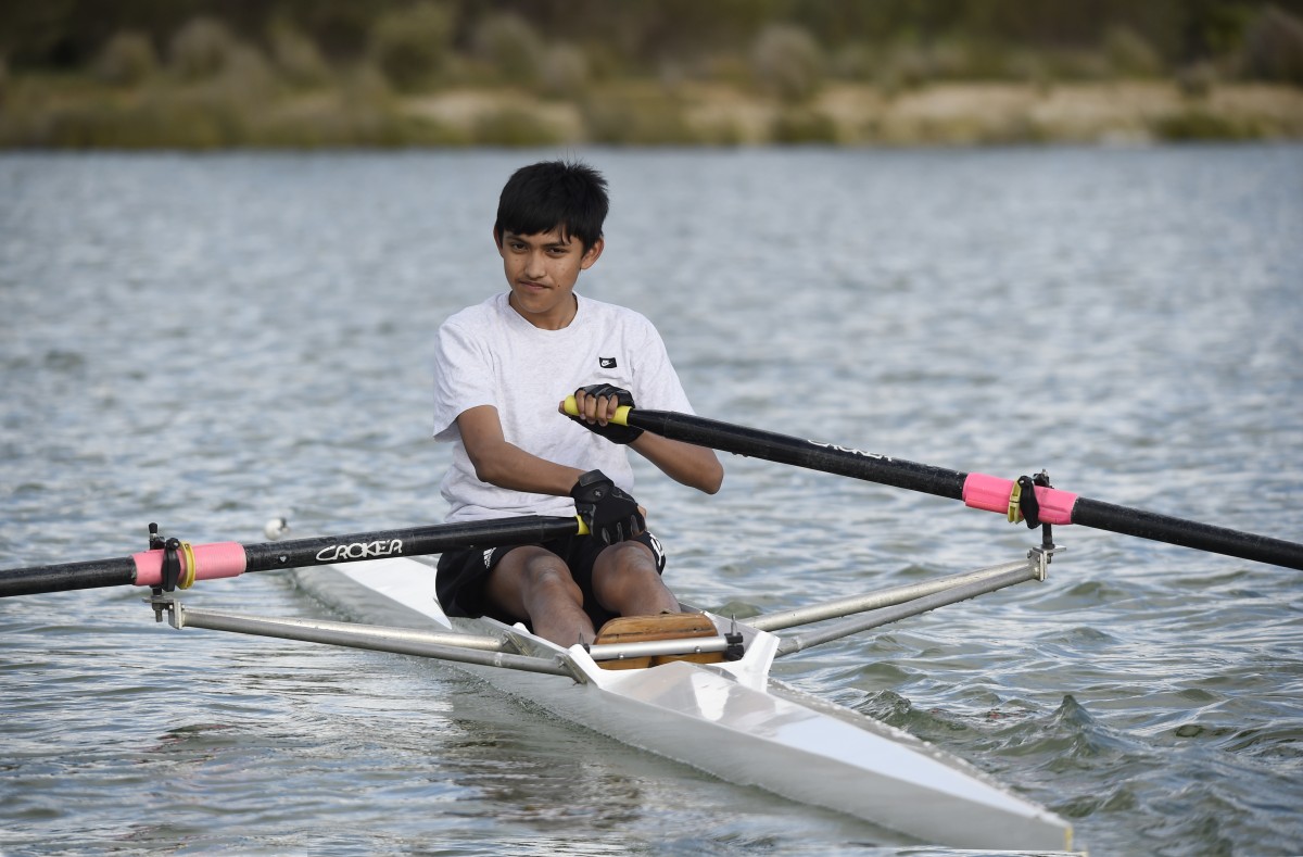 Kendrich takes to new sport like a duck to water