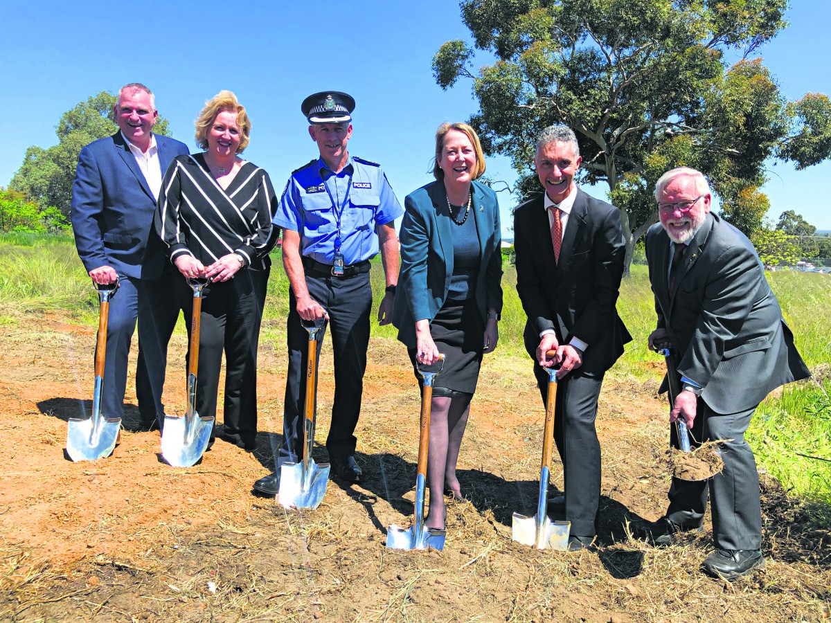 Police complex one step closer with turning of sod