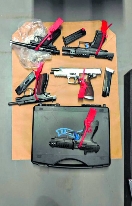 Police raid southeast properties to recover hundreds of firearms