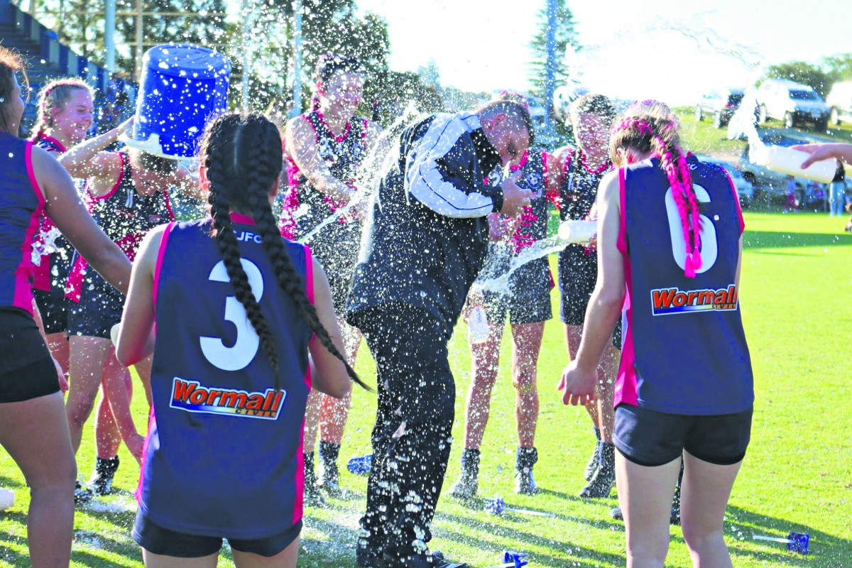Girls finish incredible season with premiership glory