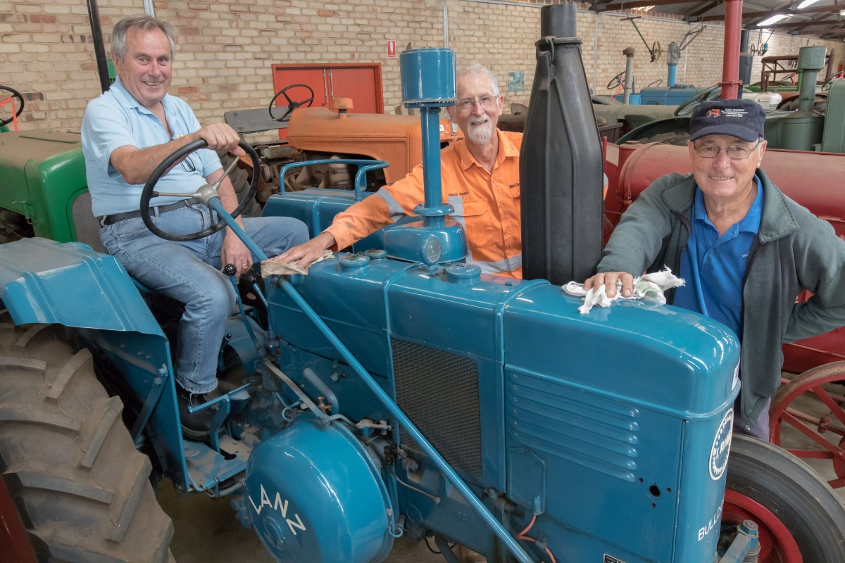 Rare machines on display