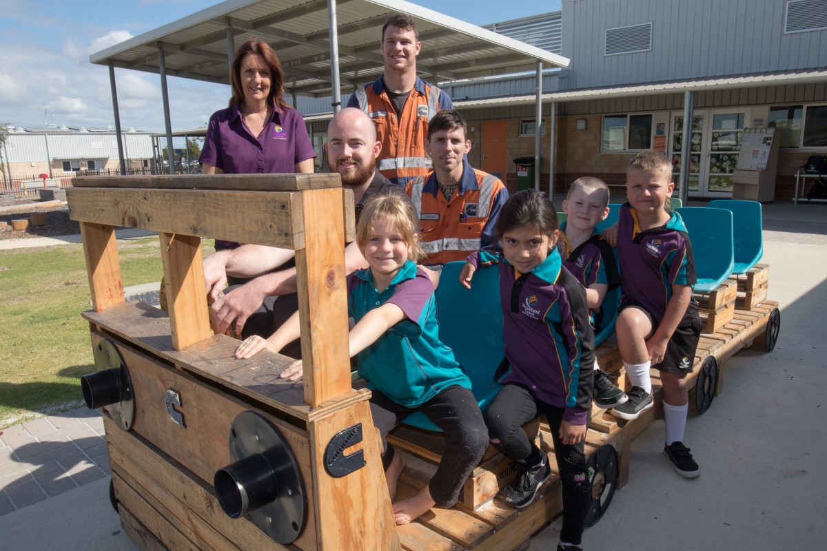 Up-cycled bus a real buzz for local students