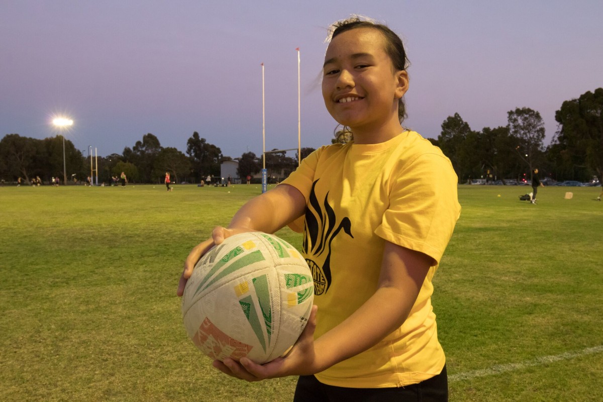 Young touch footy player says it’s in her blood