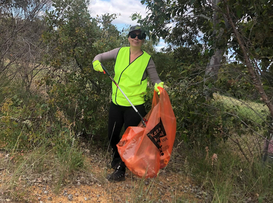 Group cleans up 1.5kms of roadside rubbish