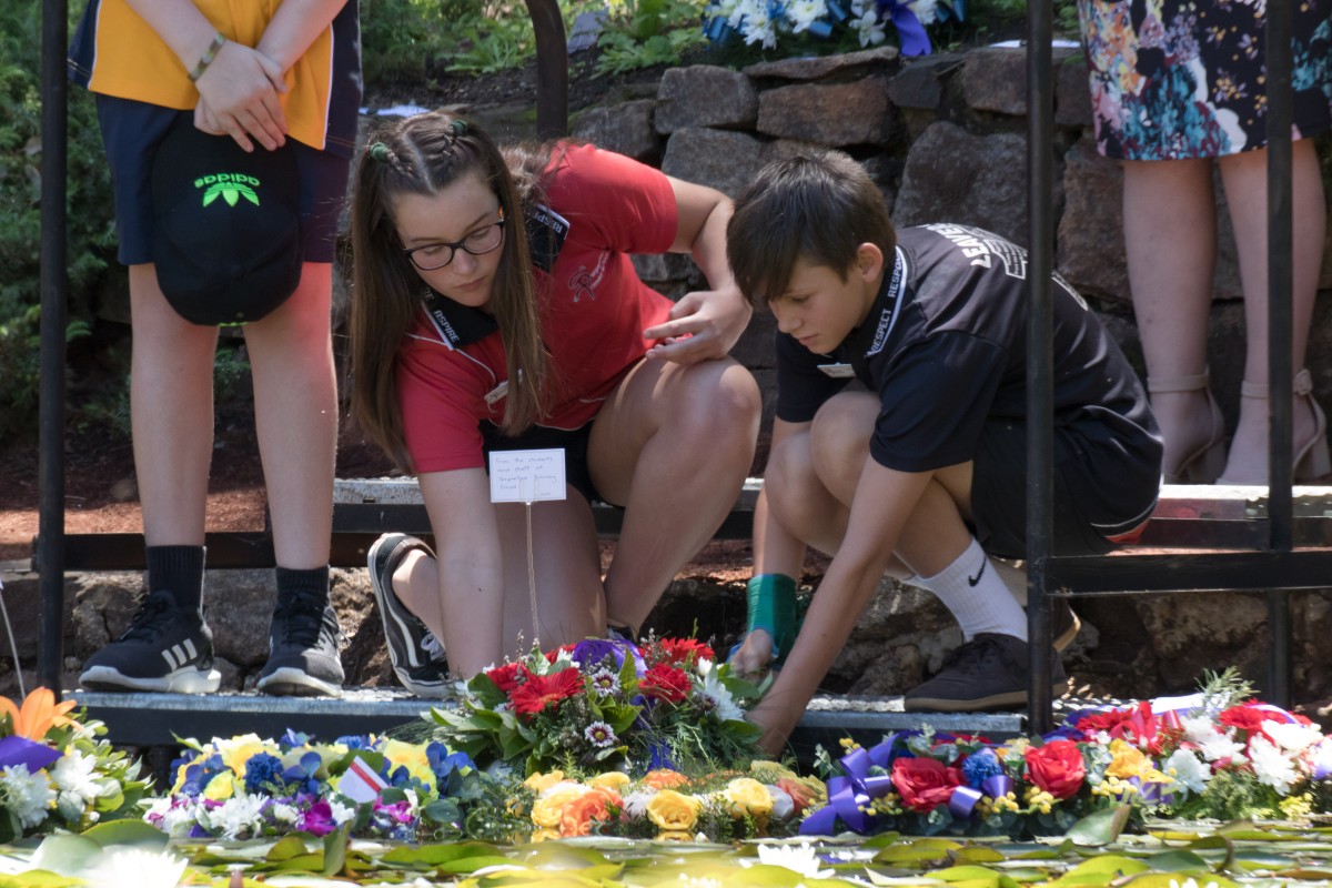  A perfect, early remembrance service 