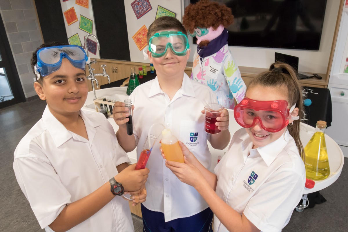High tech lab for St Bosco students