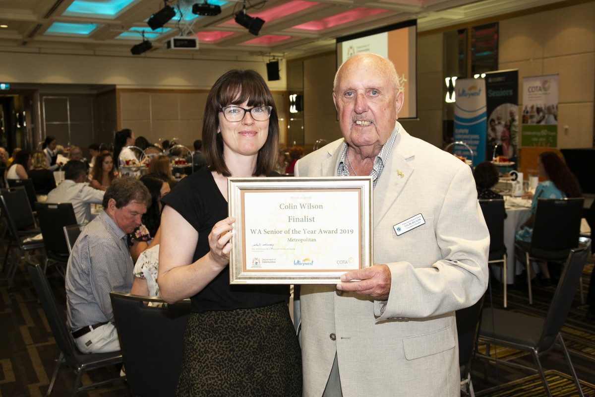 Colin’s selfless act for his four-legged friends