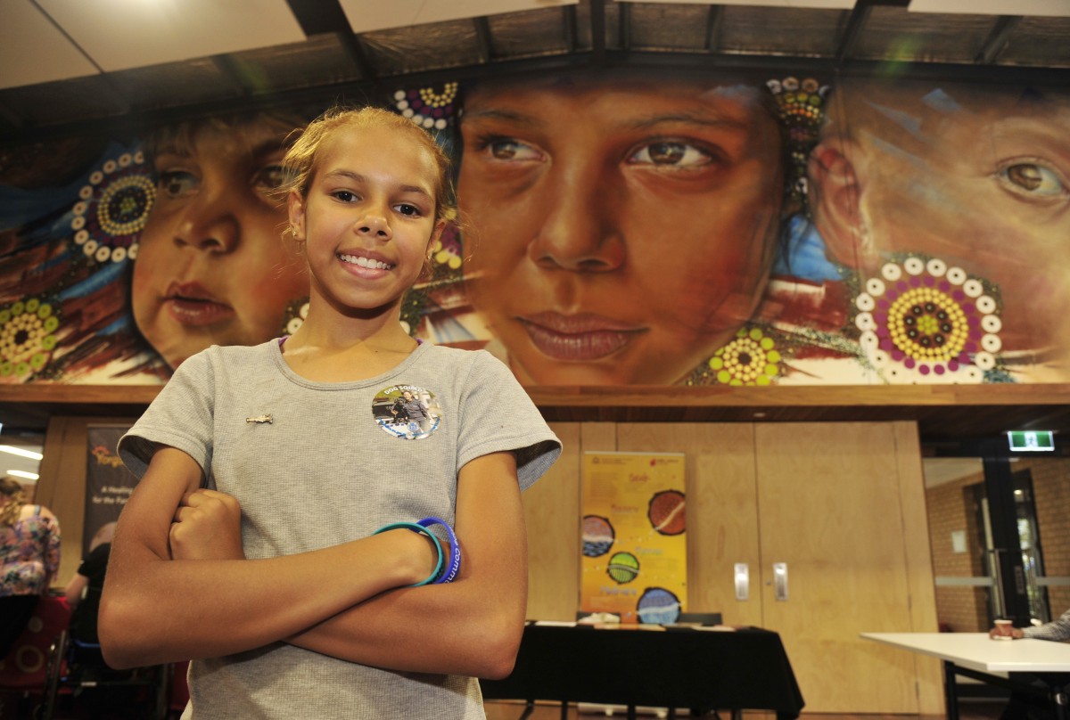 Putting a face to the mural