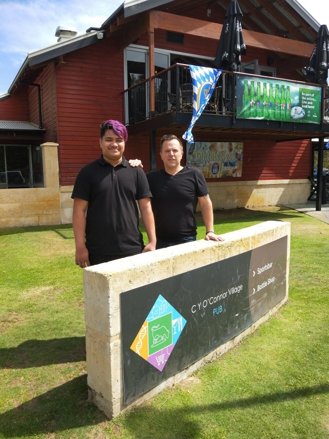 Young chef John has a  bright future ahead of him