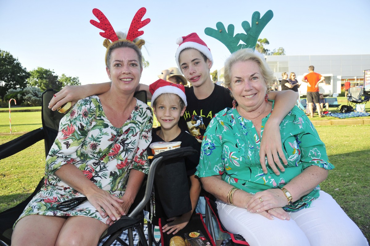 Large attendance at hot carols night