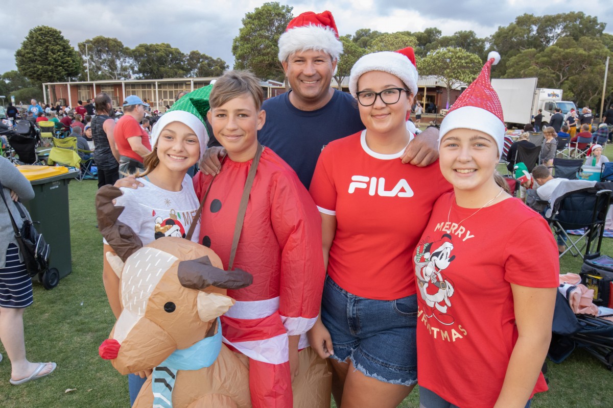Rain does little to deter crowds at this year’s carols