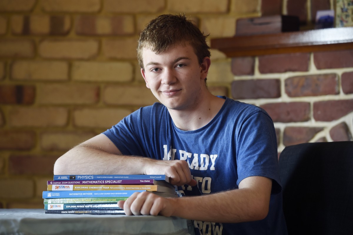 Jayden knocks his exams out of the park