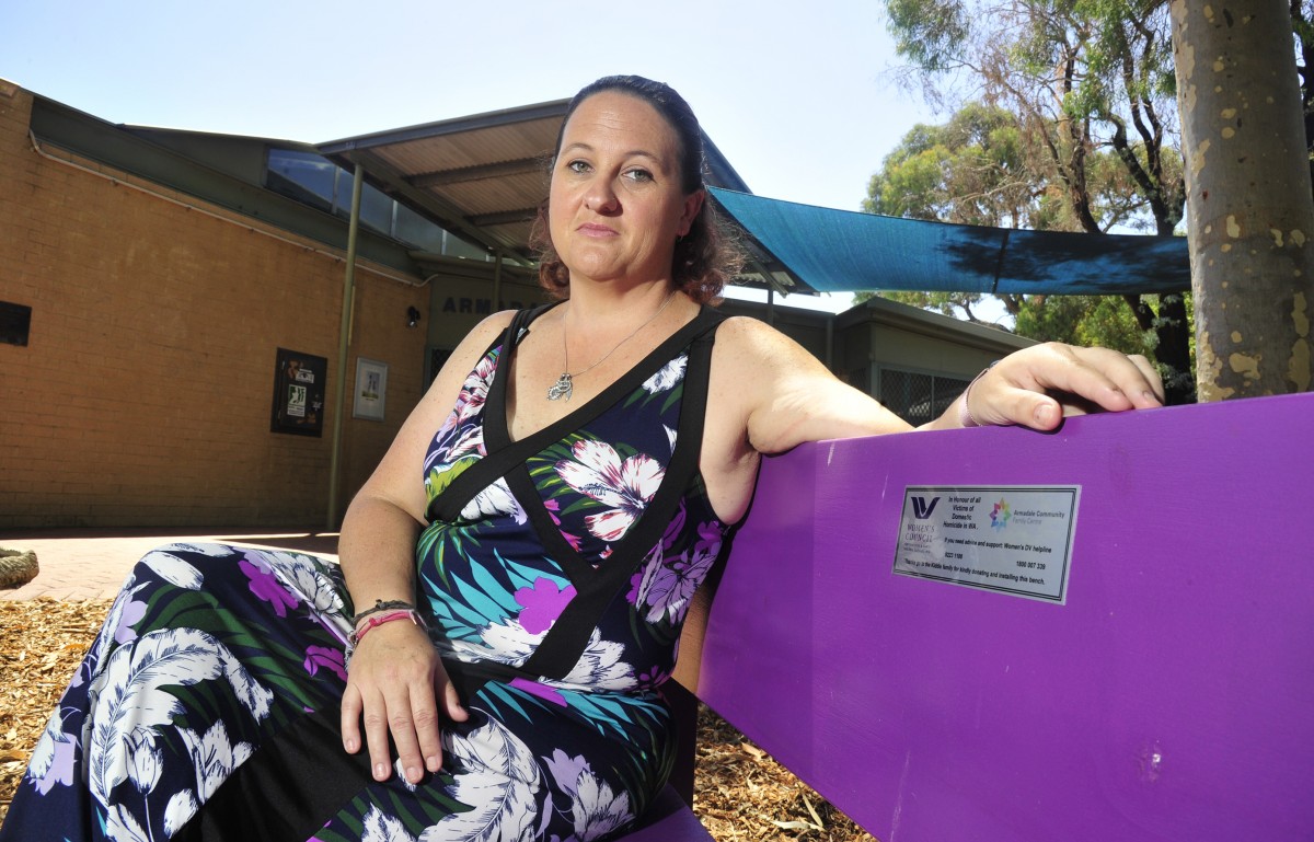 Bench helps to spread powerful message