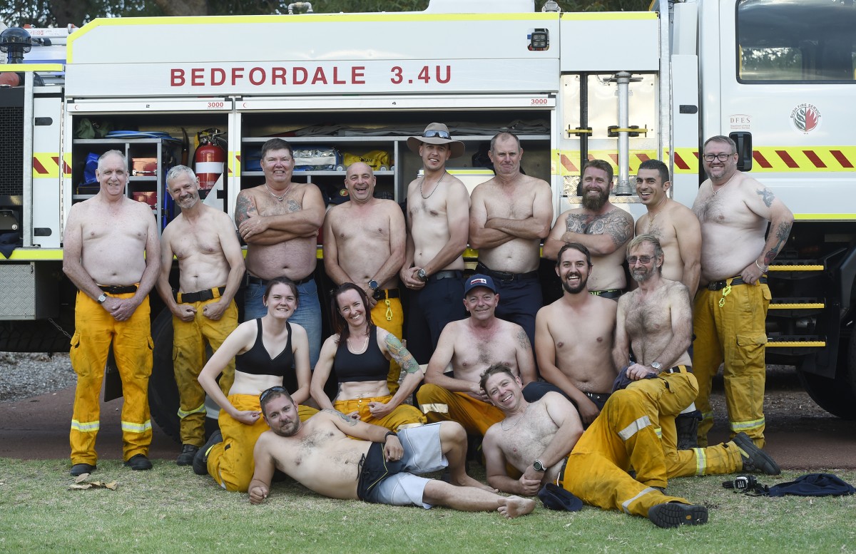 Shirts off for a great cause