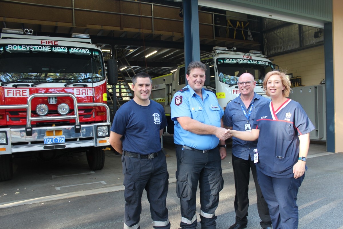 Hospital staff ditch their scrubs for a good cause