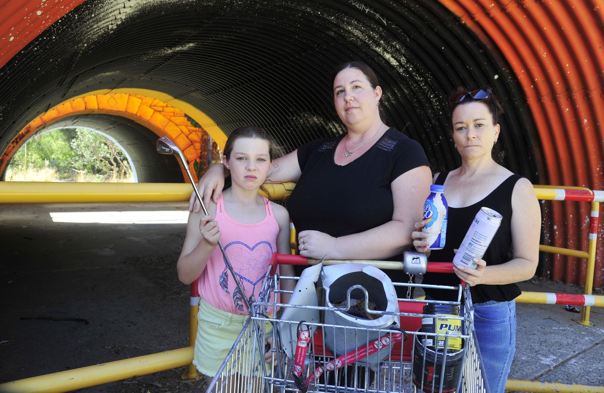 Drug needles and rubbish – greet students before they get to school