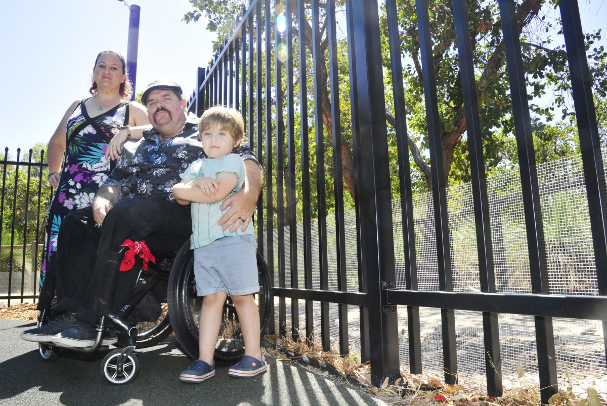 New fence provides added security for centre’s staff and students