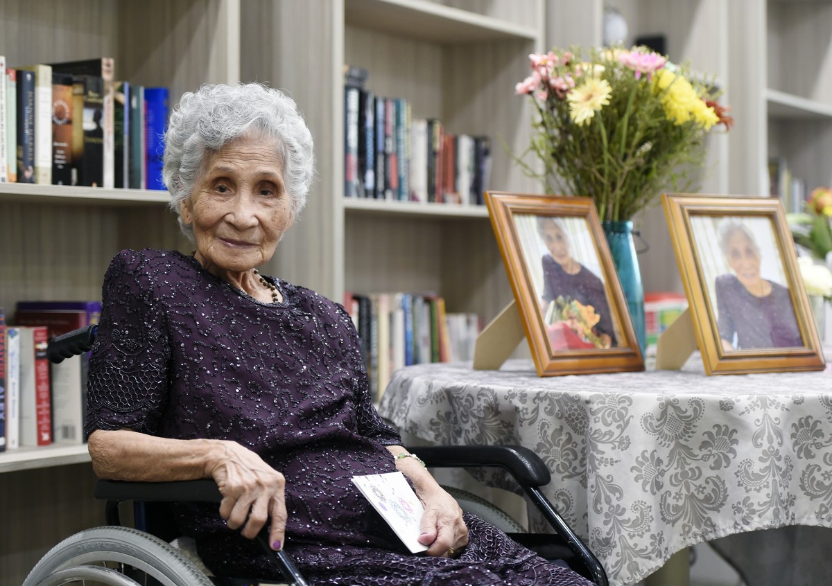 Six children, 13 grandkids and 20 great grandchildren help Patrocinio celebrate