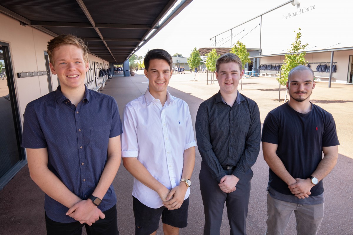 It’s a warm welcome to the 90s club for four young achievers