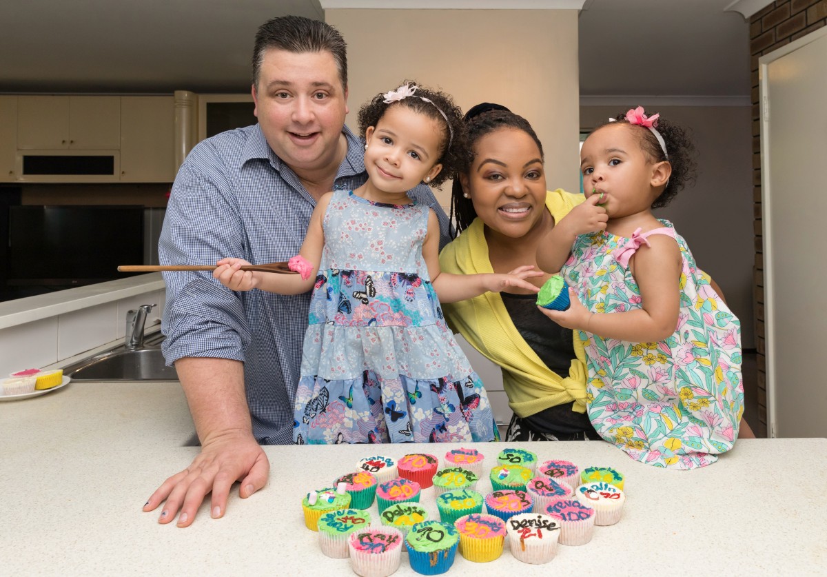 Cupcakes bring birthday smile to local residents