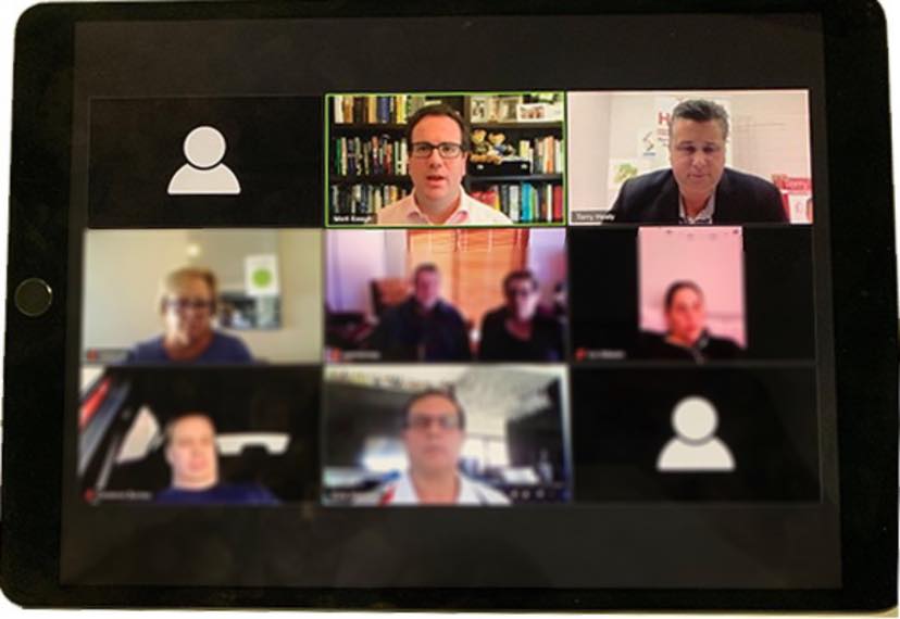 MPs discuss issues with constituents via video link up