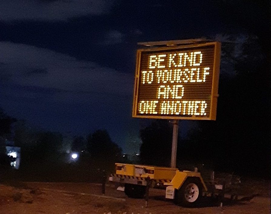 Kindness is catching on