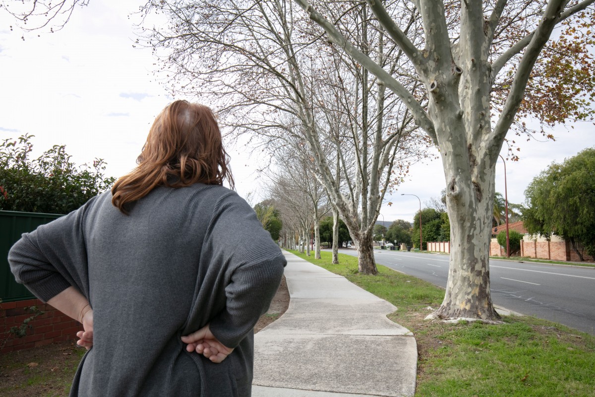 Resident expresses anguish over trees
