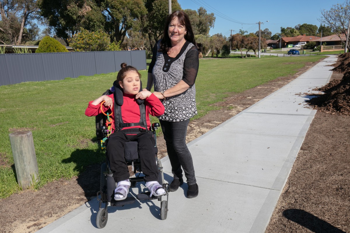 Carer’s footpath win