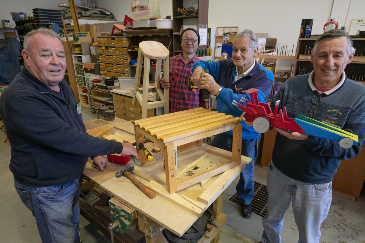 Returning to the shed means a lot for men